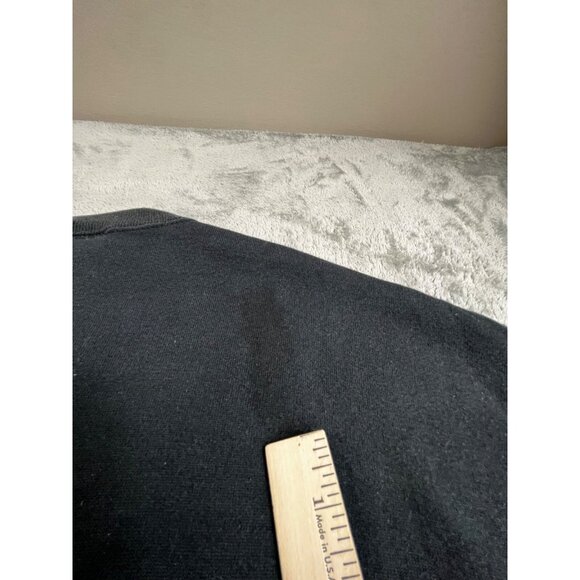 Vintage Jerzees Sweatshirt Mens XL Black Classic Car Hotrod Crewneck Made in USA - Picture 7 of 13